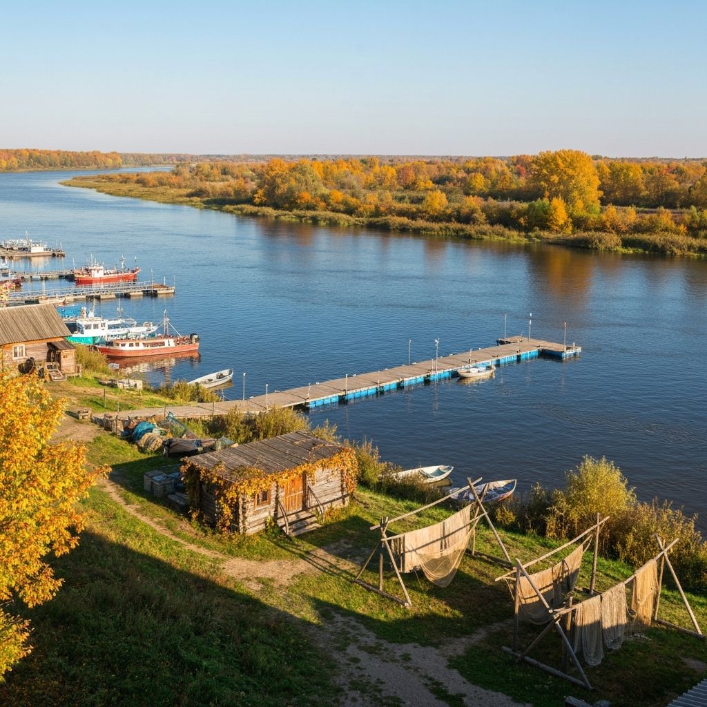 Волжские просторы